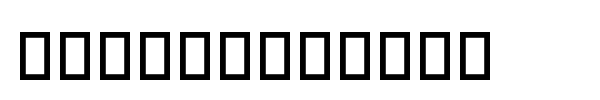 Regular Show font preview